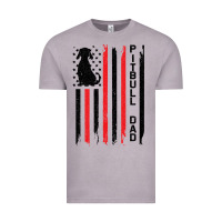 Vintage Zinc Pitbull Dad Vintage Tee - Bettercallsaul