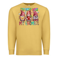Antique Gold 100 days with my gnomies Premium Sweatshirt - RacoonDesign