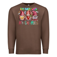 Chestnut 100 days with my gnomies Premium Sweatshirt - RacoonDesign