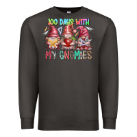 Smoke 100 days with my gnomies Premium Sweatshirt - RacoonDesign