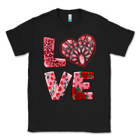 Black love  with pink gemstone Classic Tee - RanaPortraitStore