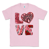 Bubblegum Pink love  with pink gemstone Classic Tee - RanaPortraitStore