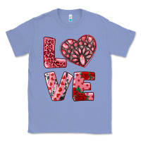 Colony Blue love  with pink gemstone Classic Tee - RanaPortraitStore