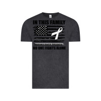 Vintage Black No One Fights Alone Pancreatic Cancer Awareness Vintage Tee - Bettercallsaul