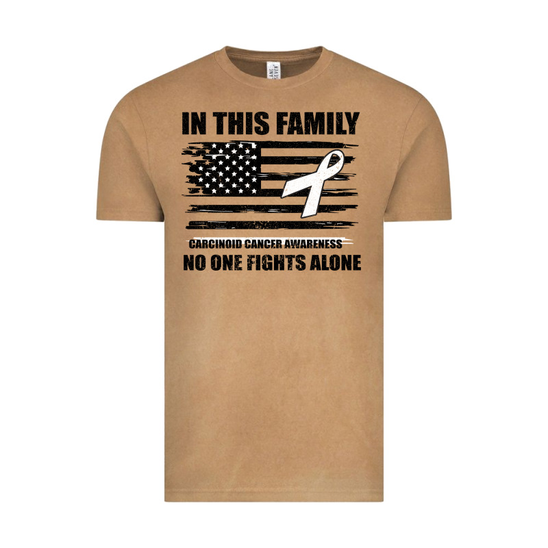 No One Fights Alone Pancreatic Cancer Awareness Vintage Tee by Bettercallsaul | Teevron