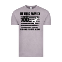 Vintage Zinc No One Fights Alone Pancreatic Cancer Awareness Vintage Tee - Bettercallsaul