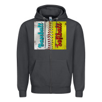 Smoke Baseball And Softball Tumbler Zipper Hoodie - BundleAndBundleShop