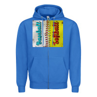 True Royal Baseball And Softball Tumbler Zipper Hoodie - BundleAndBundleShop