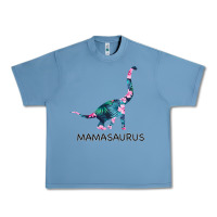 Pebble Blue Mamasaurus Dinosaur Urban Heavy Tee - Bettercallsaul