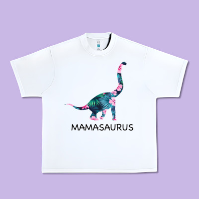 Mamasaurus Dinosaur Urban Heavy Tee Designed By Bettercallsaul