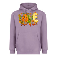 Lavender Love Fall Y'all Heavyweight Hoodie - CowhideDigitalArt
