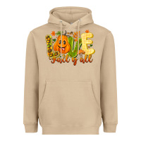 Mushroom Love Fall Y'all Heavyweight Hoodie - CowhideDigitalArt