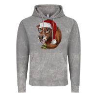 Cloud Rock christmas glasses heifer Vintage Hoodie - RanaPortraitStore