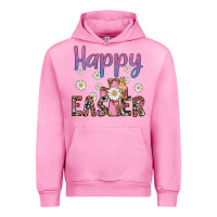 Fuchsia Pink happy easter cross Urban Hoodie - Artiststas