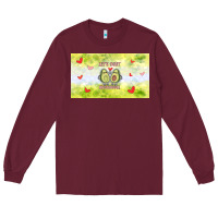 Burgundy let's just avocudde Long Sleeve Tee - TumblerDesignByShophia
