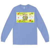 Colony Blue let's just avocudde Long Sleeve Tee - TumblerDesignByShophia
