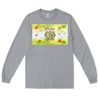 Heather Grey let's just avocudde Long Sleeve Tee - TumblerDesignByShophia