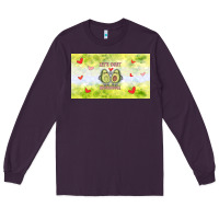 Plum let's just avocudde Long Sleeve Tee - TumblerDesignByShophia