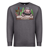 I Want A Hippopotamus For Christmas Premium Sweatshirt | Teevron