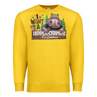 Lemon I Want a Hippopotamus for Christmas Premium Sweatshirt - CowhideDigitalArt