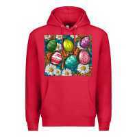 Cardinal Easter Eggs Tumbler Premium Hoodie - BundleAndBundleShop