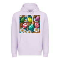 Lilac Easter Eggs Tumbler Premium Hoodie - BundleAndBundleShop