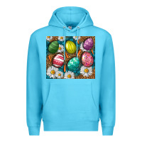 Ocean Blue Easter Eggs Tumbler Premium Hoodie - BundleAndBundleShop