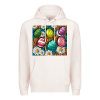 Pale Pink Easter Eggs Tumbler Premium Hoodie - BundleAndBundleShop