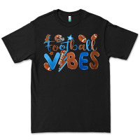 Black football vibes Premium Tee - MaliasSmallBusiness