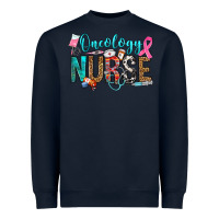 Navy oncology nurse Heavyweight Sweatshirt - OliviaCreatesArt