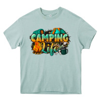 Arona camping life Heavy Core Tee - NancyCooperArtShop