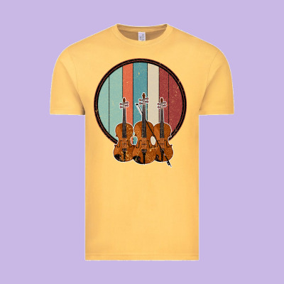 Violin Vintage Vintage Tee Designed By Bettercallsaul