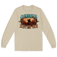 Mushroom Cowboys never die Long Sleeve Tee - HowdyJamesFarm