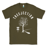 Army Green Disc Golf Funny Sports Tree Disc Golf Player Classic Tee - tuanDangUi