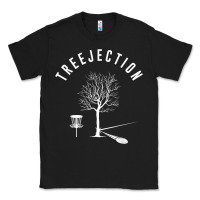 Black Disc Golf Funny Sports Tree Disc Golf Player Classic Tee - tuanDangUi
