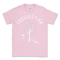 Bubblegum Pink Disc Golf Funny Sports Tree Disc Golf Player Classic Tee - tuanDangUi