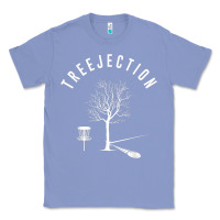 Colony Blue Disc Golf Funny Sports Tree Disc Golf Player Classic Tee - tuanDangUi