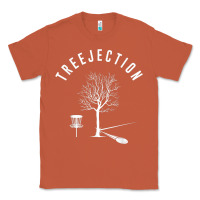 Copper Disc Golf Funny Sports Tree Disc Golf Player Classic Tee - tuanDangUi