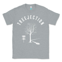 Heather Grey Disc Golf Funny Sports Tree Disc Golf Player Classic Tee - tuanDangUi