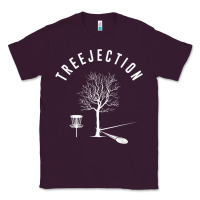 Plum Disc Golf Funny Sports Tree Disc Golf Player Classic Tee - tuanDangUi