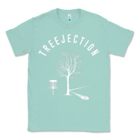 Seafoam Disc Golf Funny Sports Tree Disc Golf Player Classic Tee - tuanDangUi
