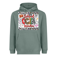 Sage School Social Worker Heavyweight Hoodie - CowhideDigitalArt