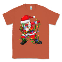 Copper Dabbing Santa Christmas Tree Lights Classic Tee - tuanDangUi