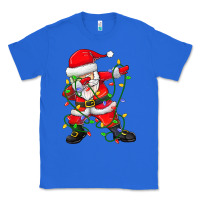 True Royal Dabbing Santa Christmas Tree Lights Classic Tee - tuanDangUi