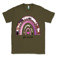 Army Green Valentines Day Rainbow, Valentines Day Rainbow Cowhide, Classic Tee - Bettercallsaul