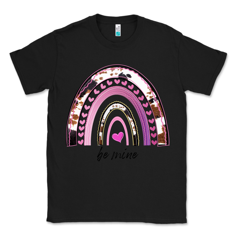 Valentines Day Rainbow, Valentines Day Rainbow Cowhide, Classic Tee by Bettercallsaul | Teevron