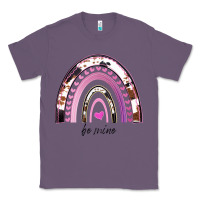 Lavender Valentines Day Rainbow, Valentines Day Rainbow Cowhide, Classic Tee - Bettercallsaul