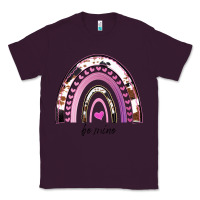 Plum Valentines Day Rainbow, Valentines Day Rainbow Cowhide, Classic Tee - Bettercallsaul