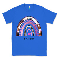 True Royal Valentines Day Rainbow, Valentines Day Rainbow Cowhide, Classic Tee - Bettercallsaul
