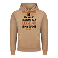 Vintage Coffee Grandaddy Is My Name Becoming A Legend Is My Game Vintage Hoodie - Bettercallsaul
